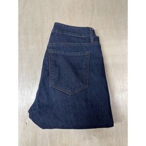 Women's Ann Taylor LOFT Curvy Skinny Jeans Size 26/2‎ Approx 28x27 Blue